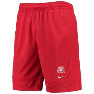 Georgia‎ Bulldogs Nike Fast Break Team Performance Shorts Mens Size M Red Mesh